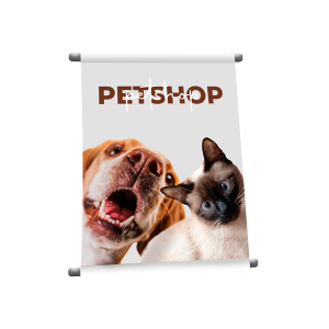 Banner 30x40cm 440g 30x40cm   Tubete e Corda 